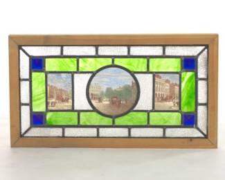 Stained Glass Window Panel