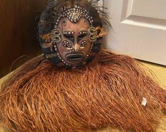 Papua New Guinea Tribal Mask