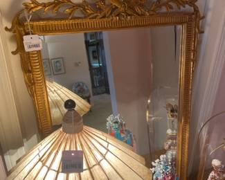 Antique French Hunt Mirror