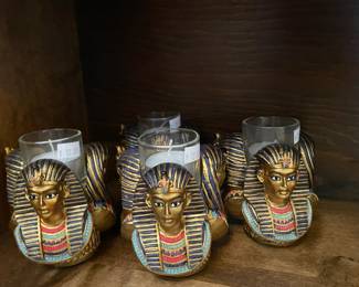 Egyptian Tea Candle Holders