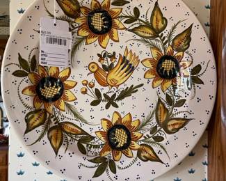 VTG Alicante Sunflower Plate