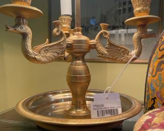 Italian Bouillotte Swan Lamp