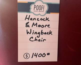 Hancock & Moore Wingback Chair
