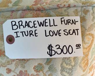 Bracewell Furniture Floral Loveseat