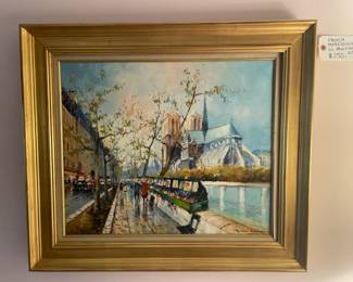 French Impressionist Oil Painting