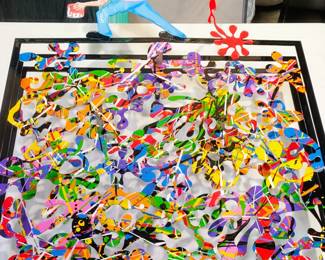 David Kracov metal art sculpture