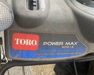 Toro Power Max 828 LE Snow Blower