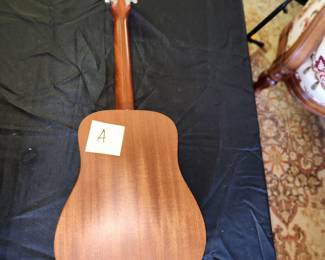 Taylor Baby acoustic, back, model 301-GB