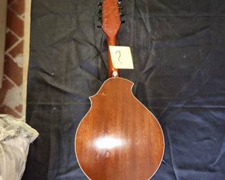 Antique mandolin from Jack's, back