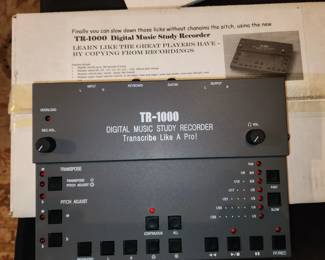 Reed Kotler Music TR-1000 Digital music study recorder, Version 1.2