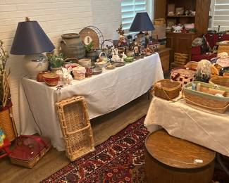 Pottery,  Persian rugs and More