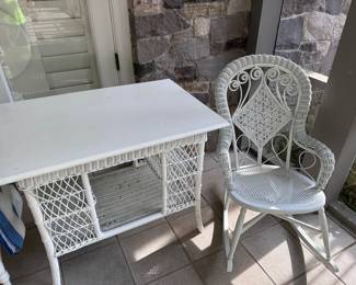 Vintage Wicker Furniture 