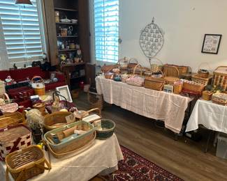 Longaberger Baskets- over 200 to choose from!