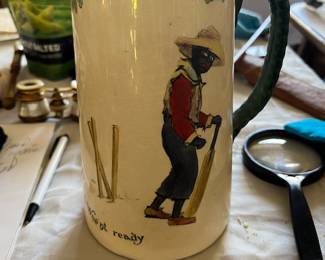 The All Black Team "I Was'nt ready pitcher (Royal Doulton)