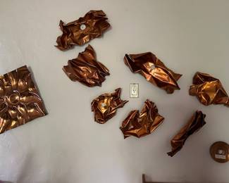 Jackson /Ellamarie Woolley ....very rare and important historically because the seven decorative pieces were used in the opening of the Civic Theater (1960ish) and decorated by Diane Powers