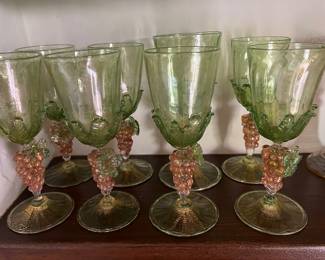 Italian (Venetian) wine glasses