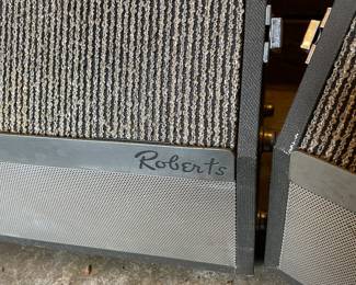 Roberts packable speakers.