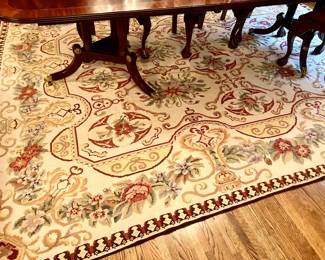 Needlepoint rug
9’ x 12’
$800