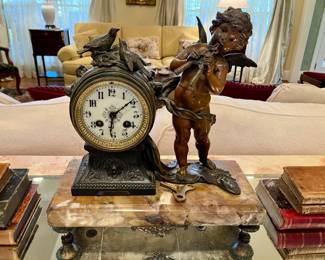 1930’s French marble base clock
$250