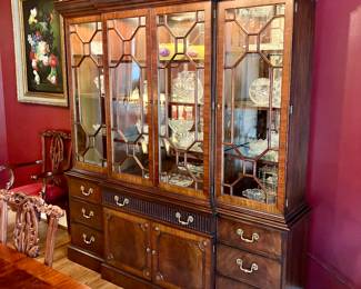 Henkel Harris lighted breakfront cabinet
$1800