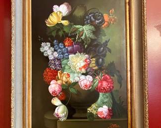 Terrance Alexander still life oil on canvas #2
32.5” x 44”
$400