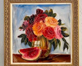 Oil on Canvas, Signed