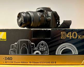 Nikon D40 Camera