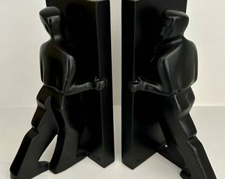 Leaning Men Bookends