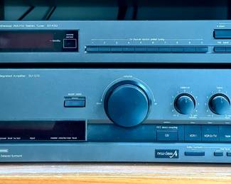 Technics Synthesizer (top) & Technics Amplifier SU-G70 (bottom)