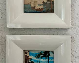 (2) Framed Prints