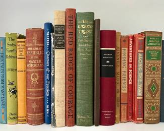 We have a large selection of literary genre at this sale!