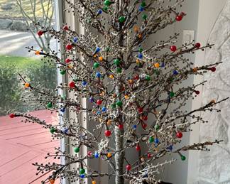 Lighted Winterberry Tree