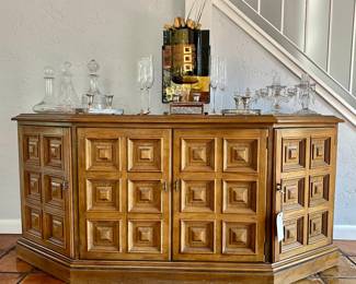 MCM Drexel 4-door Credenza