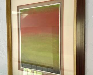 "Sunsets II" Custom Framed for Stickley Furniture