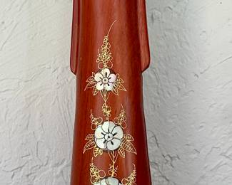 Standing Carved Wood Asian Figure