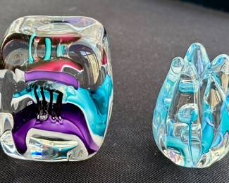 Blown Glass Paperweights