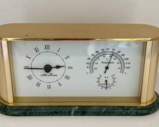 Seth Thomas Temperature & Hygrometer Clock