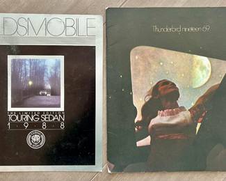 1988 Oldsmobile & 1969 Thunderbird Brochures