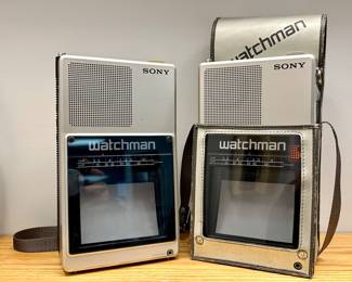 (2) Sony Watchman