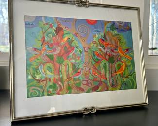 Framed Garden of Eden Print