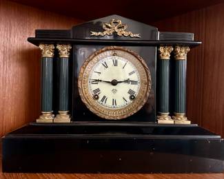 Ansonia Clock Co. (New York) Marble Mantle Clock