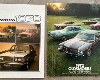 1976 Volvo & 1972 Oldsmobile Brochures