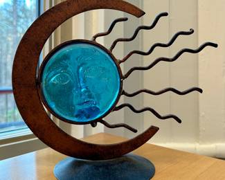 Celestial Sun Votive Candle Holder