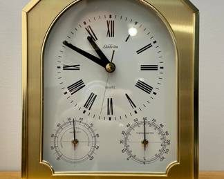 Sunbeam Clock, Humidity & Thermometer