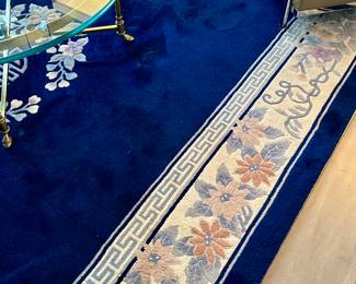 Aubusson Rug (blue, pink, cream)