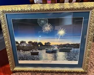 "Minnetonka Magic" fireworks over Crystal Bay, by Jon Wright