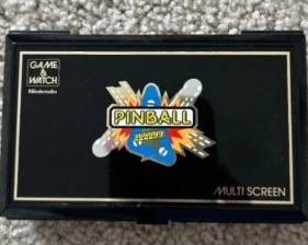 Vintage Game & Watch by Nintendo, Pinball hand held game