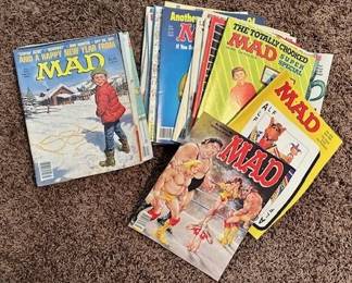 Vintage Mad magazines