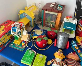 Vintage Fisher Price toys