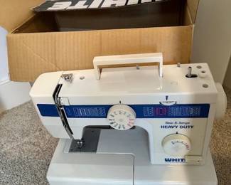 New in the box White sewing machine
